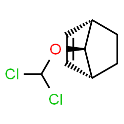 Bicyclo[2.2.1]hept-2-ene, 7-(dichloromethoxy)-, (7-anti)- (9CI) Structure