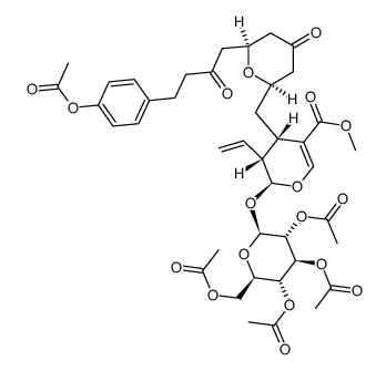 hydrangenoside B pentaacetate Structure