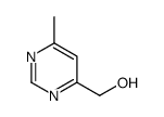 4-Pyrimidinemethanol, 6-methyl- (9CI) structure