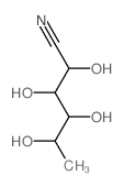Galactononitrile,6-deoxy-, L- (8CI)结构式