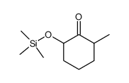 2-methyl-6-((trimethylsilyl)oxy)cyclohexan-1-one Structure