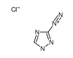 1H-1,2,4-triazole-5-diazonium,chloride Structure