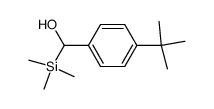 (4-(tert-butyl)phenyl)(trimethylsilyl)methanol Structure