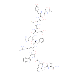 MSH, 2-Tyr-alpha-结构式