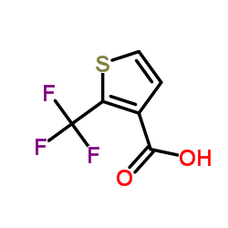 2-(三氟甲基)噻吩-3-甲酸结构式