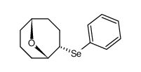 2-(Phenylseleno)-9-oxabicyclo[3.3.1]nonane结构式