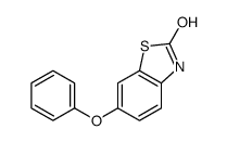 6-PHENOXY-2(3H)-BENZOTHIAZOLONE结构式