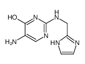 5-amino-2-(1H-imidazol-2-ylmethylamino)-1H-pyrimidin-6-one结构式