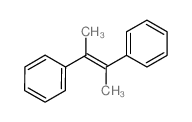Benzene,1,1'-[(1E)-1,2-dimethyl-1,2-ethenediyl]bis- Structure