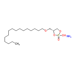 1-O-hexadecyl-sn-glycero-2,3-cyclic-phosphate (amMonium salt) picture