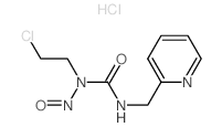 Urea,N-(2-chloroethyl)-N-nitroso-N'-(2-pyridinylmethyl)-, hydrochloride (1:1)结构式