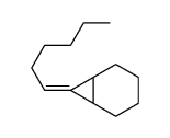 7-hexylidenebicyclo[4.1.0]heptane Structure