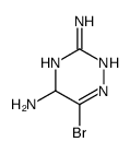 6-bromo-2,5-dihydro-1,2,4-triazine-3,5-diamine结构式