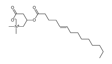 cis-5-Tetradecenoylcarnitine结构式