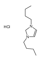 1,3-dibutyl-1,2-dihydroimidazol-1-ium,chloride结构式