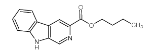 N-丁基-β-咔啉-3-羧酸酯图片