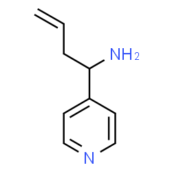 1-(PYRIDIN-4-YL)BUT-3-EN-1-AMINE Structure