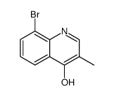 8-bromo-3-methyl-quinolin-4-ol Structure