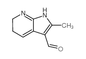 2-甲基-1H-吡咯并[2,3-B]吡啶-3-甲醛结构式