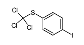 (4-iodo-phenyl)-trichloromethyl sulfide结构式