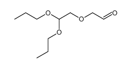 O-(2,2-dipropoxyethyl)glycolaldehyde Structure