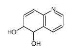 5,6-dihydroquinoline-5,6-diol结构式