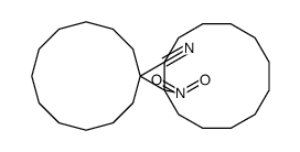 1-(1-nitrocyclododecyl)cyclododecane-1-carbonitrile结构式