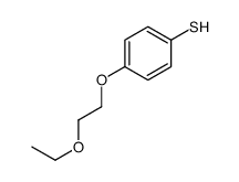 4-(2-ethoxyethoxy)benzenethiol结构式