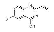 6-Bromo-2-vinyl-4-quinazolinol Structure