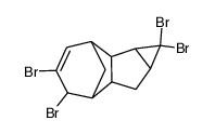 4,4,9,10-Tetrabromotetracyclo<6.3.1.02,7.03,5>dodec-10-ene Structure