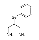 2-phenylselanylpropane-1,3-diamine结构式