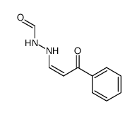 Formic acid N'-((Z)-3-oxo-3-phenyl-propenyl)-hydrazide结构式