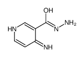 3-Pyridinecarboxylicacid,4-amino-,hydrazide(9CI) Structure