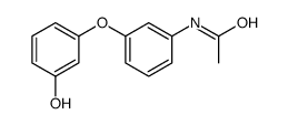 N-[3-(3-Hydroxyphenoxy)phenyl]acetamide Structure