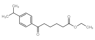ETHYL 6-(4-ISOPROPYLPHENYL)-6-OXOHEXANOATE structure