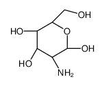 (3R,4R,5R,6R)-3-amino-6-(hydroxymethyl)oxane-2,4,5-triol Structure