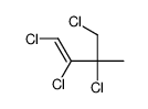 1,2,3,4-tetrachloro-3-methylbut-1-ene结构式