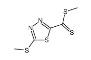 methyl 5-(methylthio)-1,3,4-thiadiazole-2-carbodithioate结构式