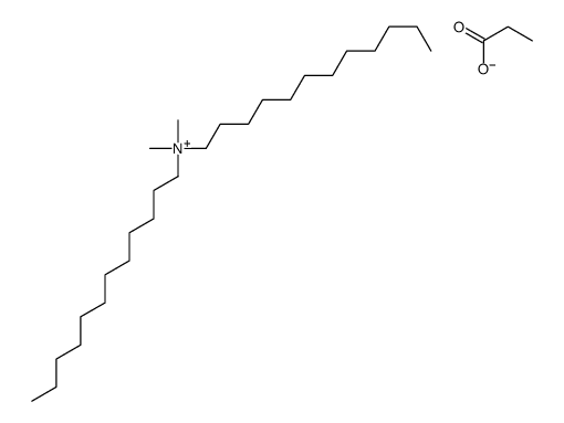 didodecyl(dimethyl)azanium,propanoate结构式