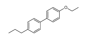 1,1'-Biphenyl, 4-ethoxy-4'-propyl Structure