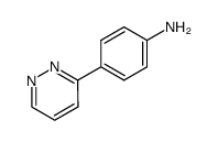 3-(4'-aminophenyl)pyridazine Structure