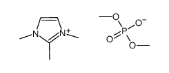 1,2,3-trimethylimidazolium dimethyl phosphate picture