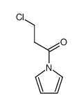 N-(3-chloropropionyl)pyrrole结构式