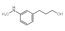 3-METHYLAMINOPHENYLPROPANOL Structure