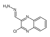 (3-chloroquinoxalin-2-yl)methylidenehydrazine结构式