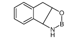 3,3a,8,8a-Tetrahydro-2H-indeno[1,2-d][1,3,2]oxazaborole结构式