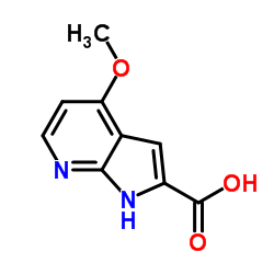 4-甲氧基-1H-吡咯并[2,3-B]吡啶-2-羧酸图片