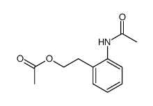 2-(2-acetamidophenyl)ethyl acetate结构式