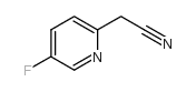 2-(5-fluoropyridin-2-yl)acetonitrile Structure