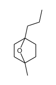 1-methyl-4-propyl-7-oxabicyclo[2.2.1]heptane结构式